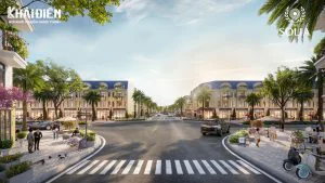 Góc phố đường đại lộ The Solia - Khải Điền Land