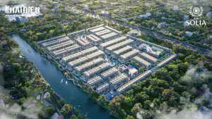 Phối cảnh tổng thể The Solia Bến Lức, Tây Ninh - Khải Điền Land